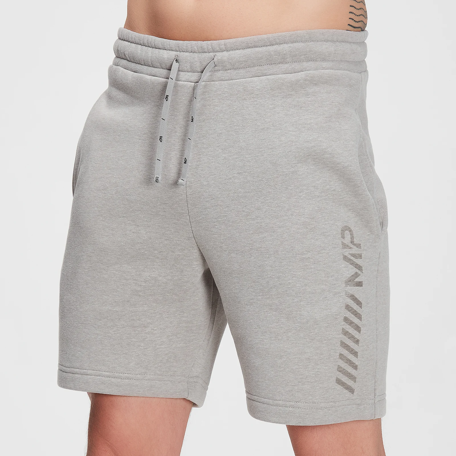 MP Tonal Graphic joggingshort voor heren – Gemêleerd stormgrijs - XXS Afbeelding 1