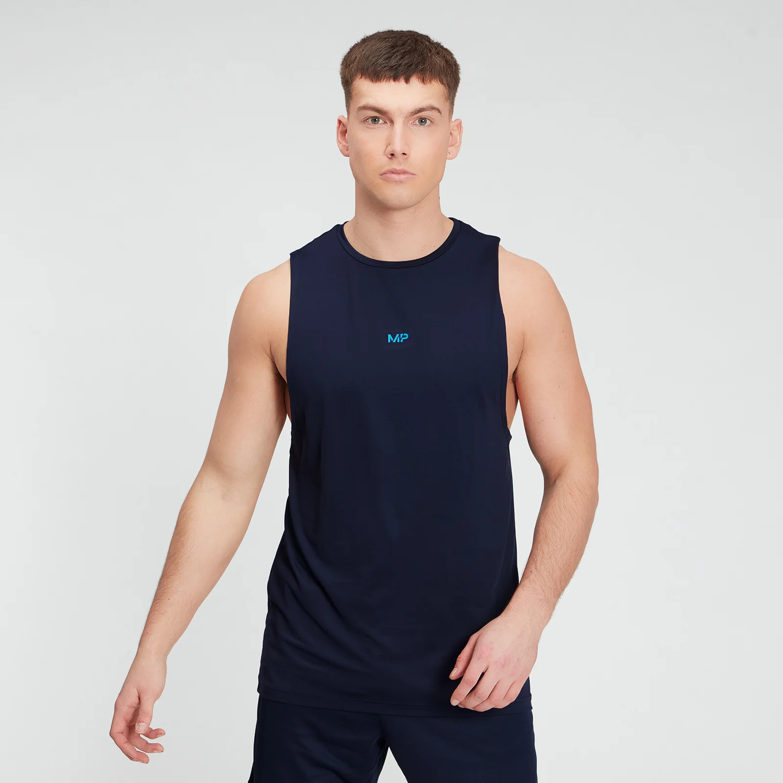 MP Men's Graphic Training Tank - Navy - XXS Afbeelding 1
