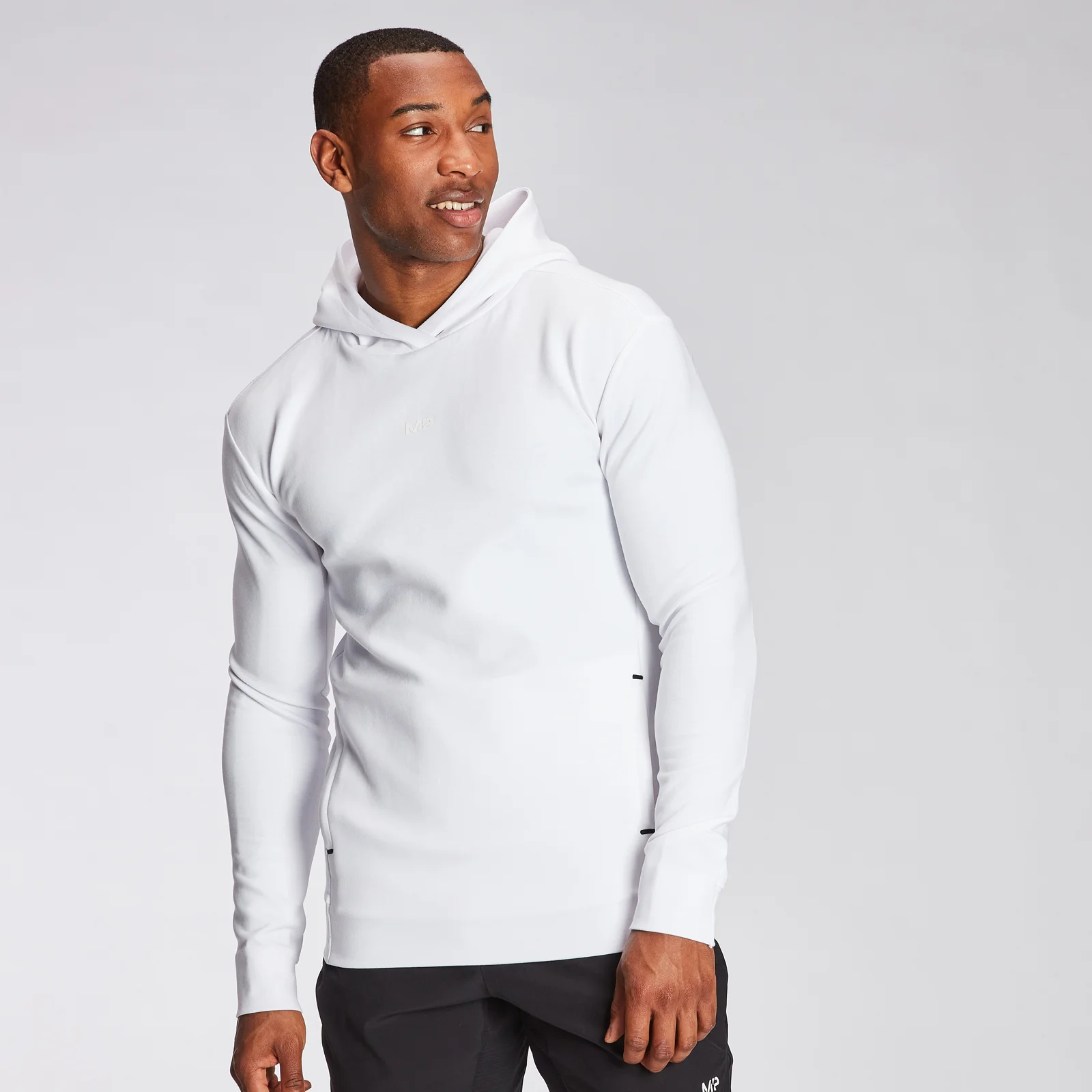MP Men's Engage Hoodie - White - XXS Afbeelding 1