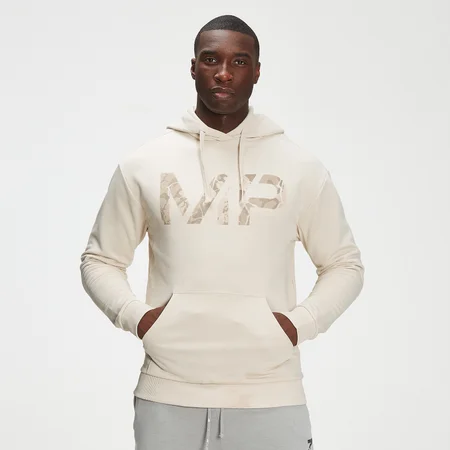 MP Adapt hoodie met ton-sur-ton camodessin voor heren - Ecru