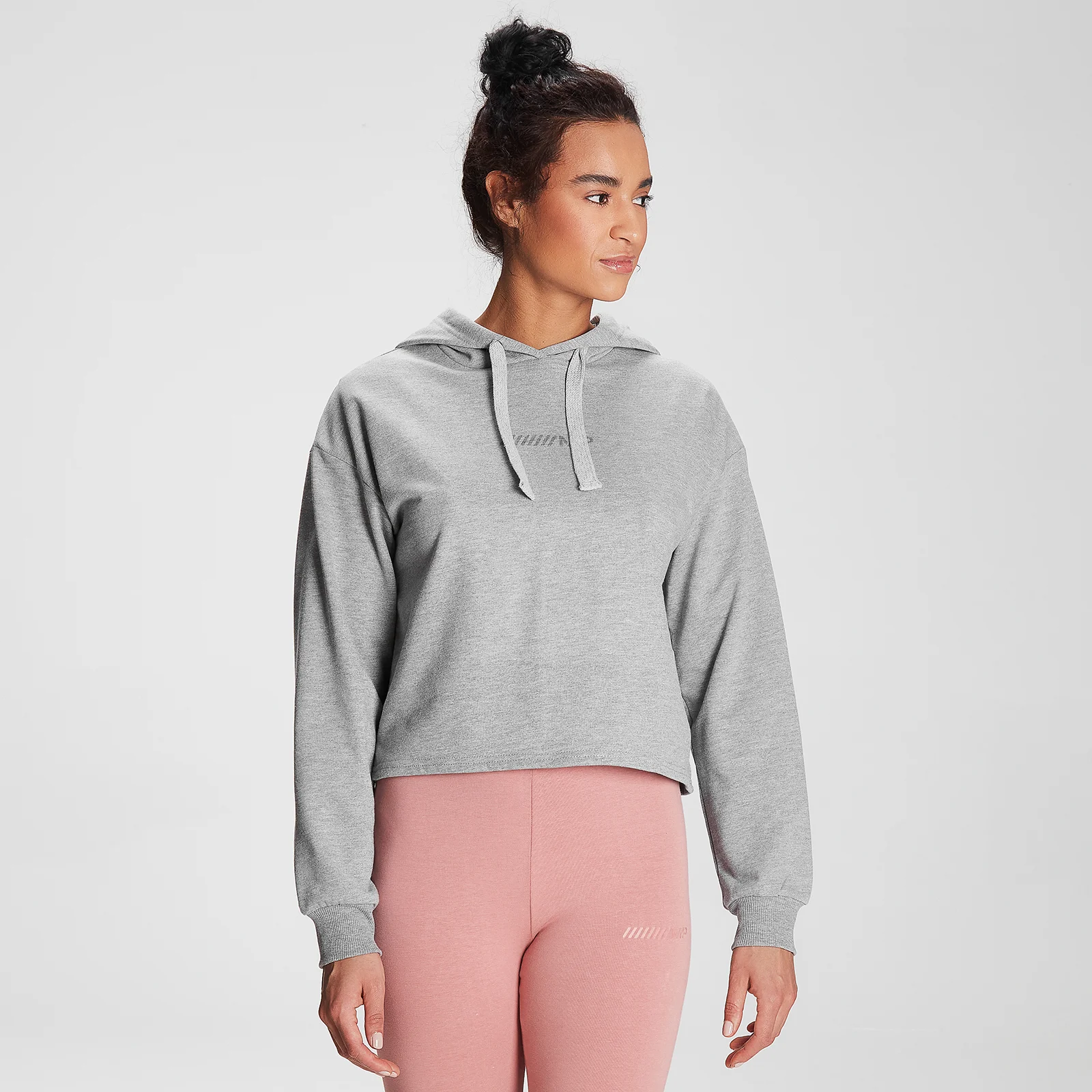 MP Tonal Graphic hoodie voor dames - Grijs gemêleerd - XXS Afbeelding 1