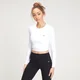 MP Vrouwen Shape Naadloze Long Sleeve Crop Top - Wit