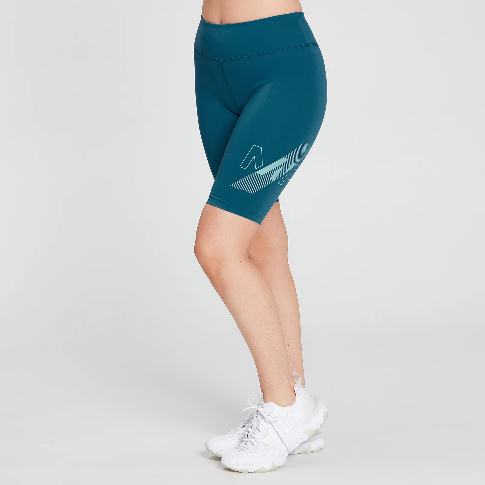 MP Limited Edition Impact fietsshort voor dames - Groenblauw - XXS Afbeelding 1
