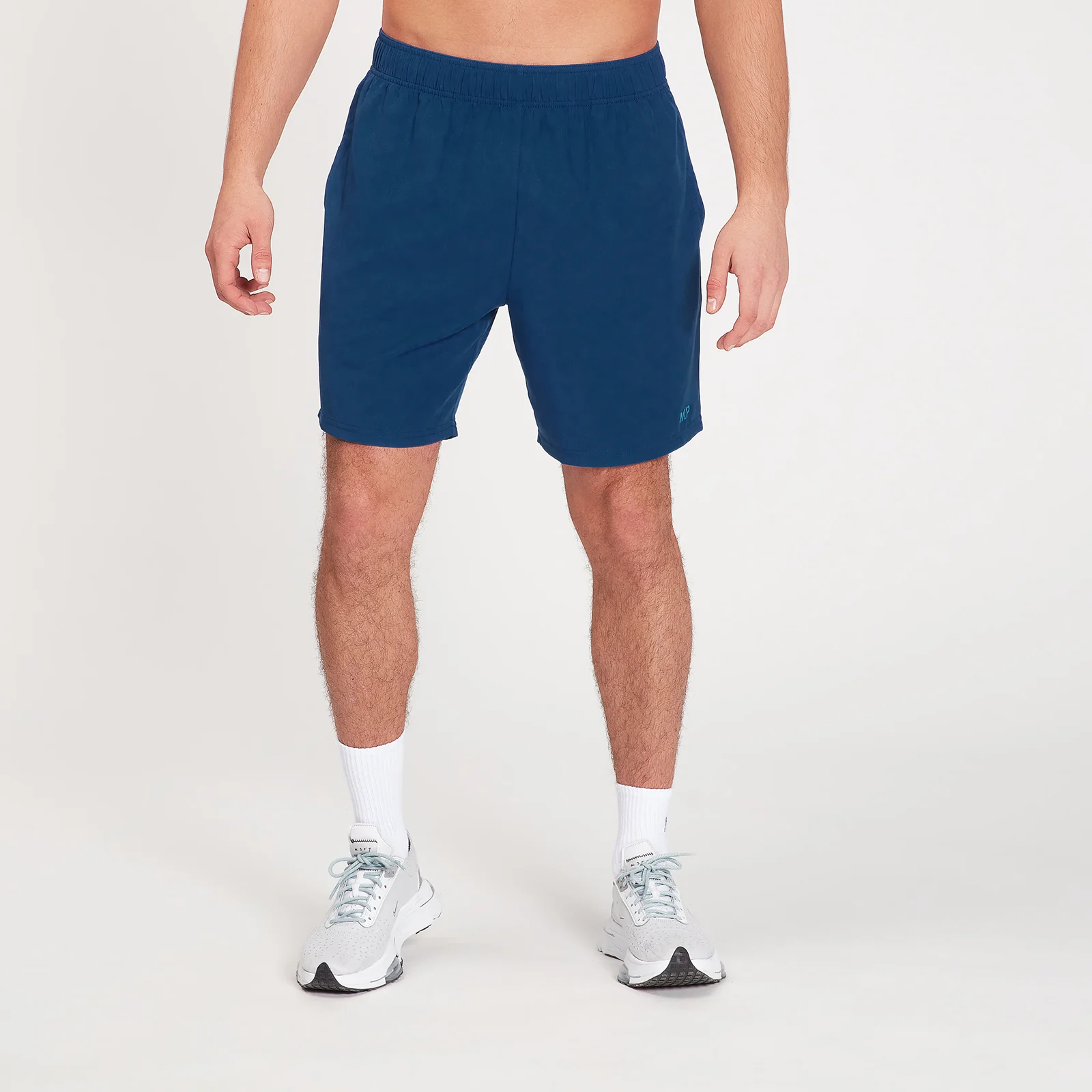 MP Men's Fade Graphic Training Shorts - Dark Blue - XXS Afbeelding 1