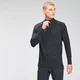 MP Velocity shirt met kwartrits voor heren - Zwart