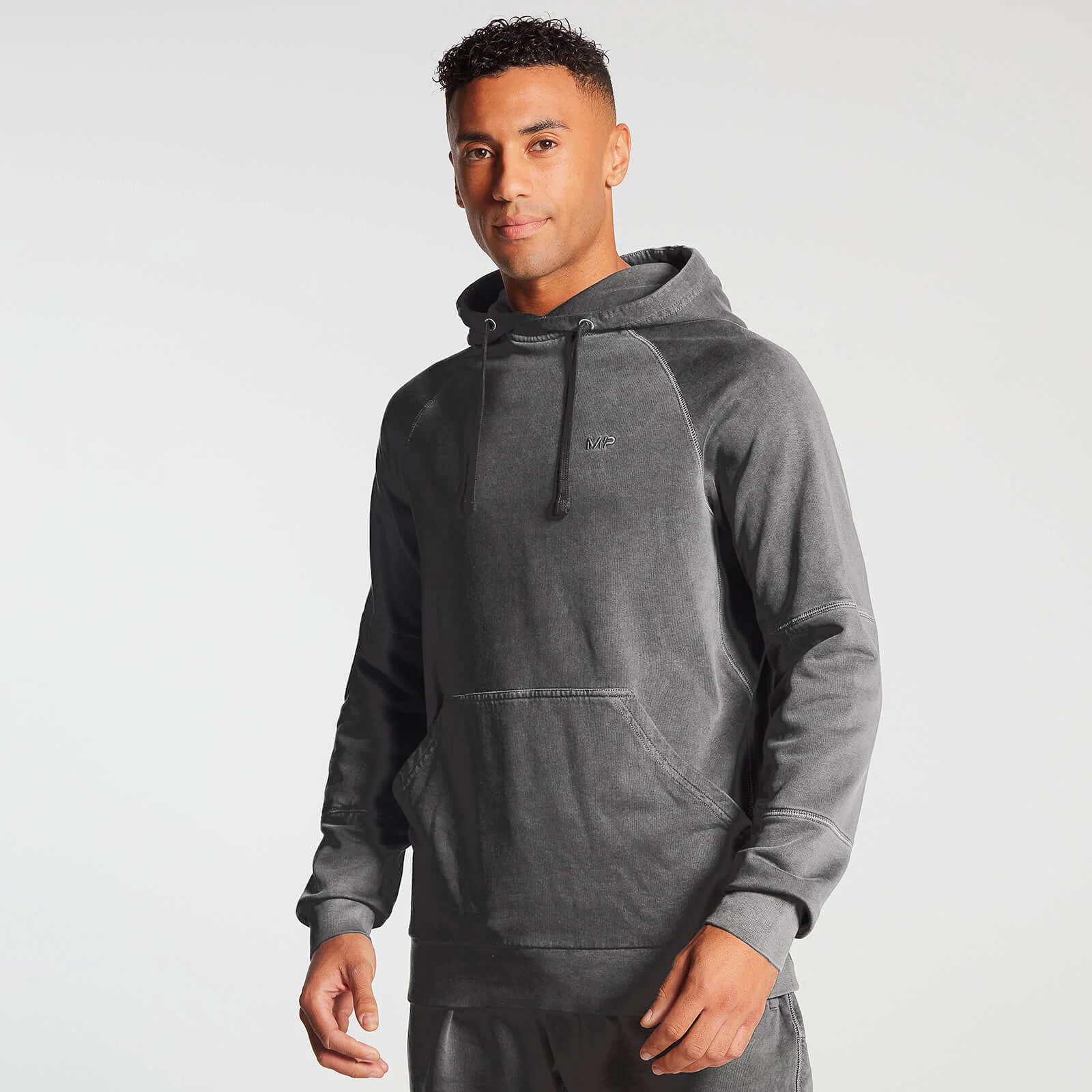 MP Men's Training Hoodie - Dark Grey - XXS Afbeelding 1