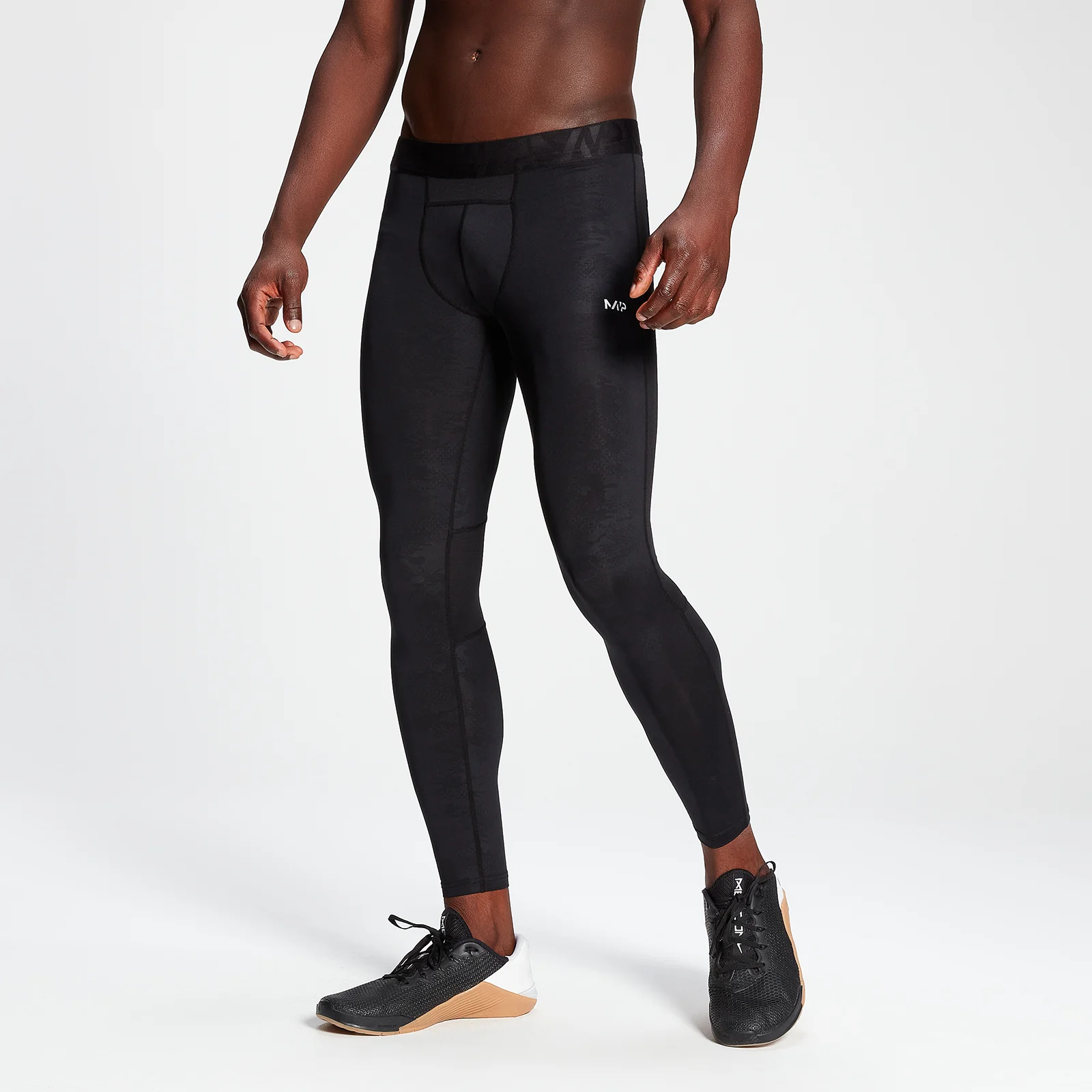 MP Men's Engage Baselayer Leggings - Black - XXS Afbeelding 1