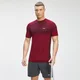 MP Men's Essential Seamless T-shirt met korte mouwen - Wine Marl