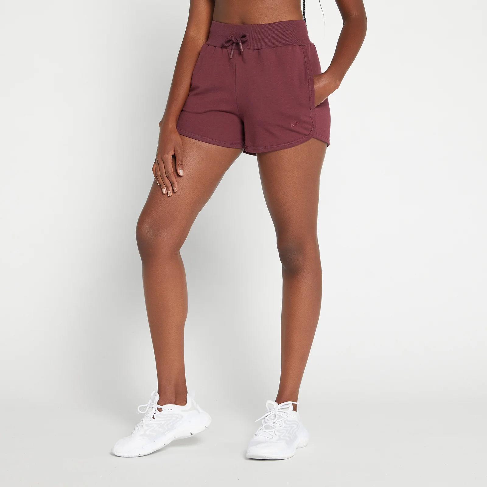 MP Vrouwen Adapt Korte Broek - Merlot - XXS Afbeelding 1