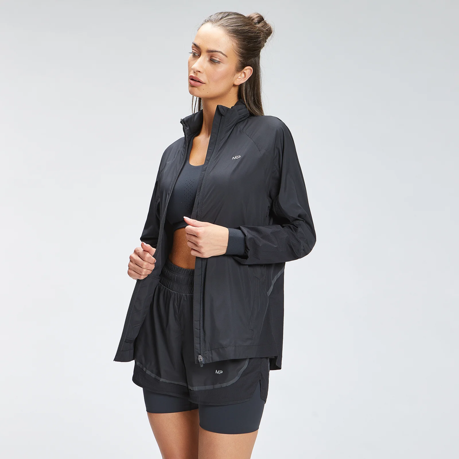 MP Women's Velocity Running Jacket - Zwart - XXS Afbeelding 1