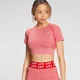MP Vrouwen Curve Crop T-shirt met korte mouwen - Gevaar