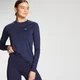 MP Essentials Women's Training Slim Fit Long Sleeve Top - Navy