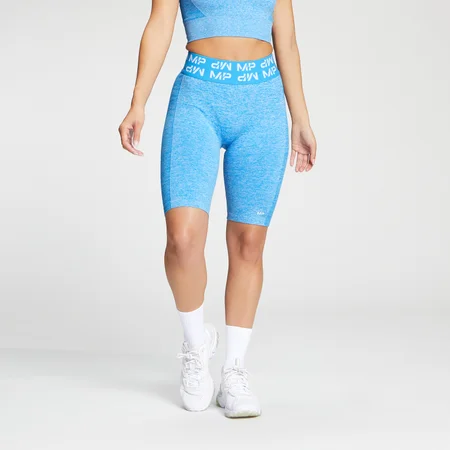 MP Curve Vrouwen Wielershort - Helder Blauw