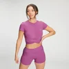 MP Vrouwen Power Korte Mouw Crop Top - Orchid