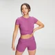 MP Vrouwen Power Korte Mouw Crop Top - Orchid