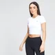 MP Women's Shape Seamless Crop Top - White
