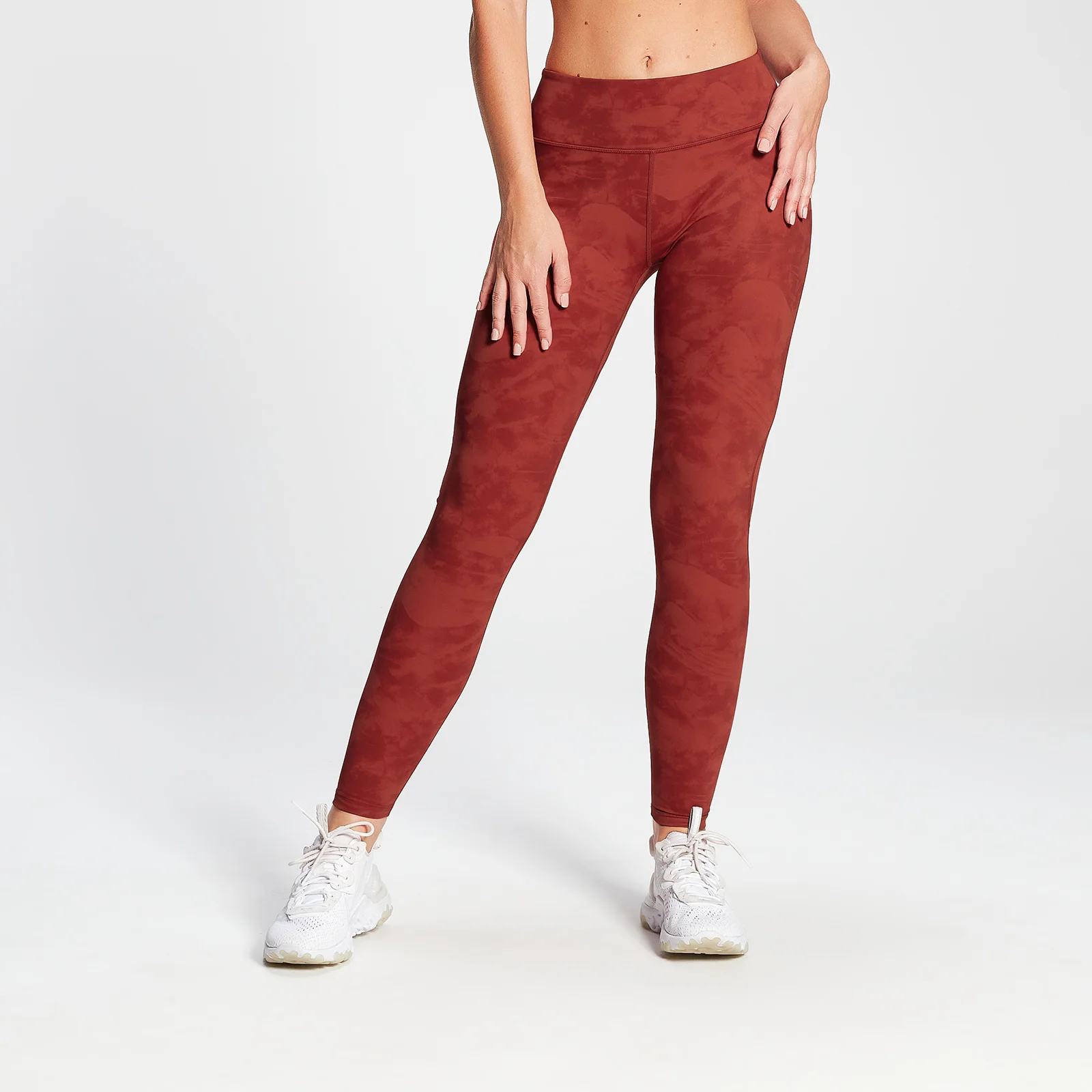 MP Women's Training Reversible Leggings - Rust - XXS Afbeelding 1