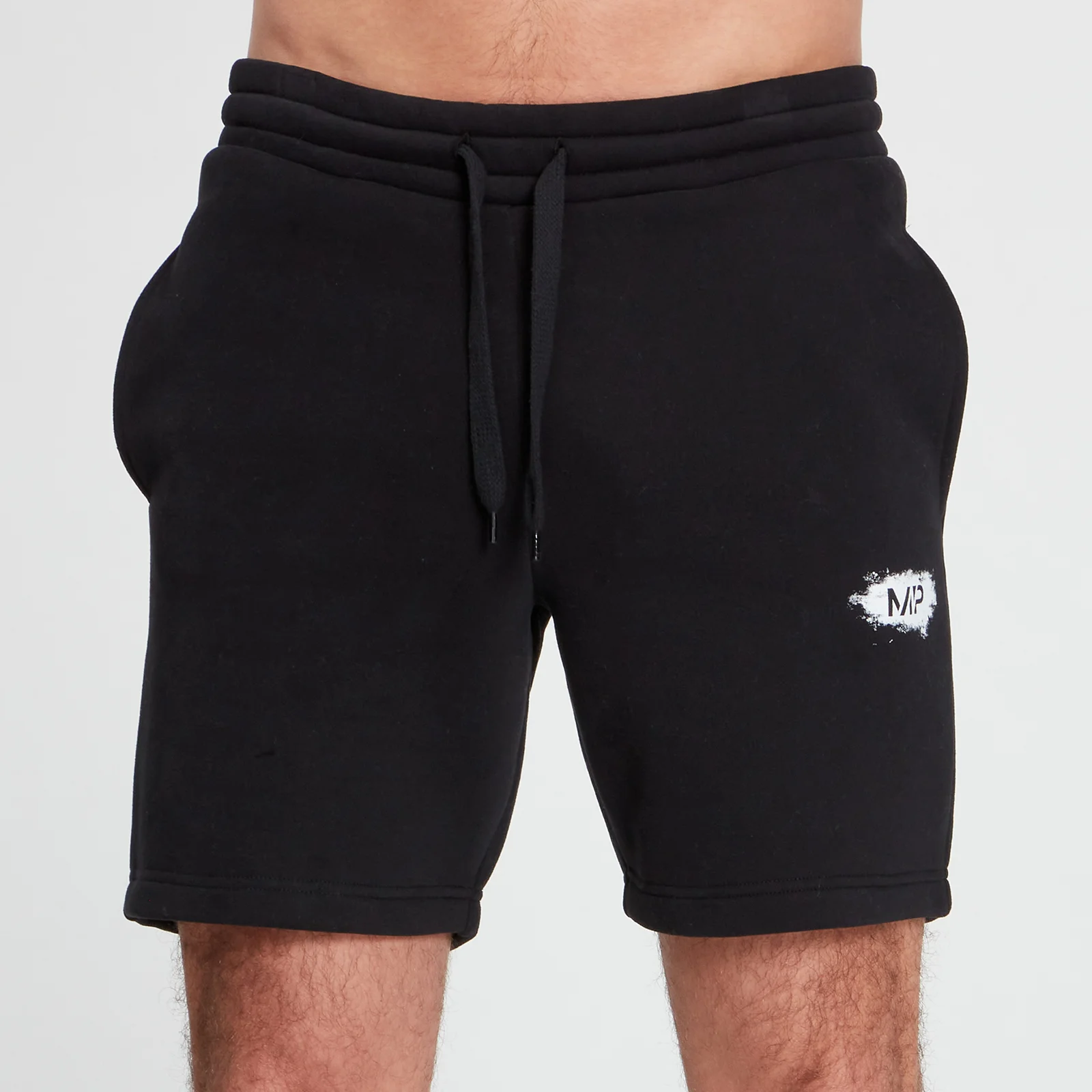 MP Men's Chalk Graphic Shorts - Black - XXS Afbeelding 1