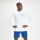 MP Infinity Mark Graphic sportshirt met lange mouwen voor heren - Wit