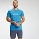 MP Graffiti Grafisch Trainingsshirt voor heren met korte mouwen - Helderblauw