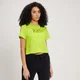 MP Gecropt T-shirt met Fade-print voor Dames - Lime