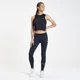 MP Infinity Mark korte sporttop voor dames - Zwart
