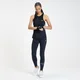 MP Infinity Mark sporttop met racerback voor dames - Zwart