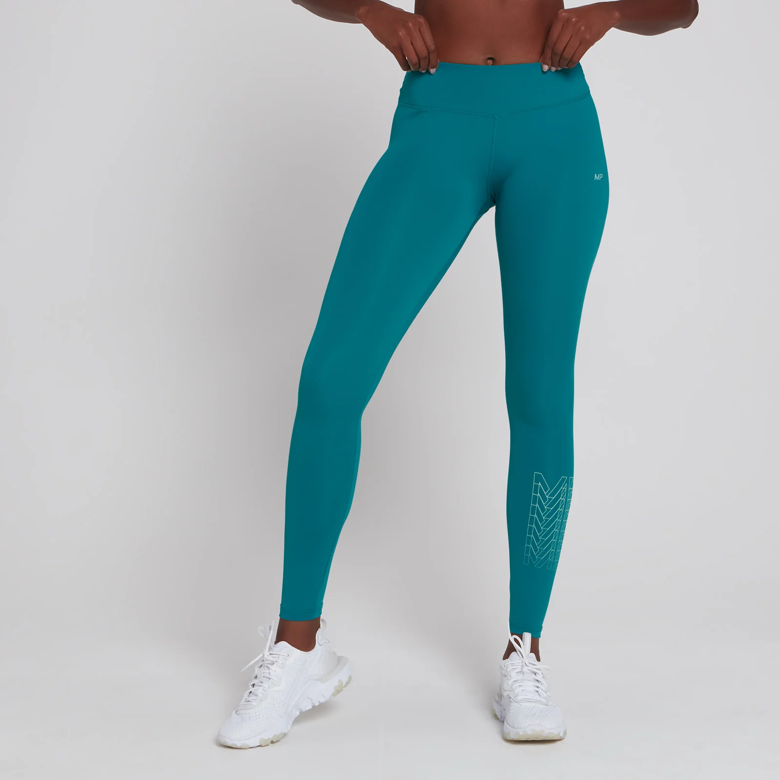 MP Women's Repeat MP Training Leggings - Teal - XXS Afbeelding 1