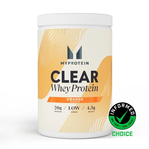 Clear Whey Isolate - 500g - 20servings - Sinaasappel