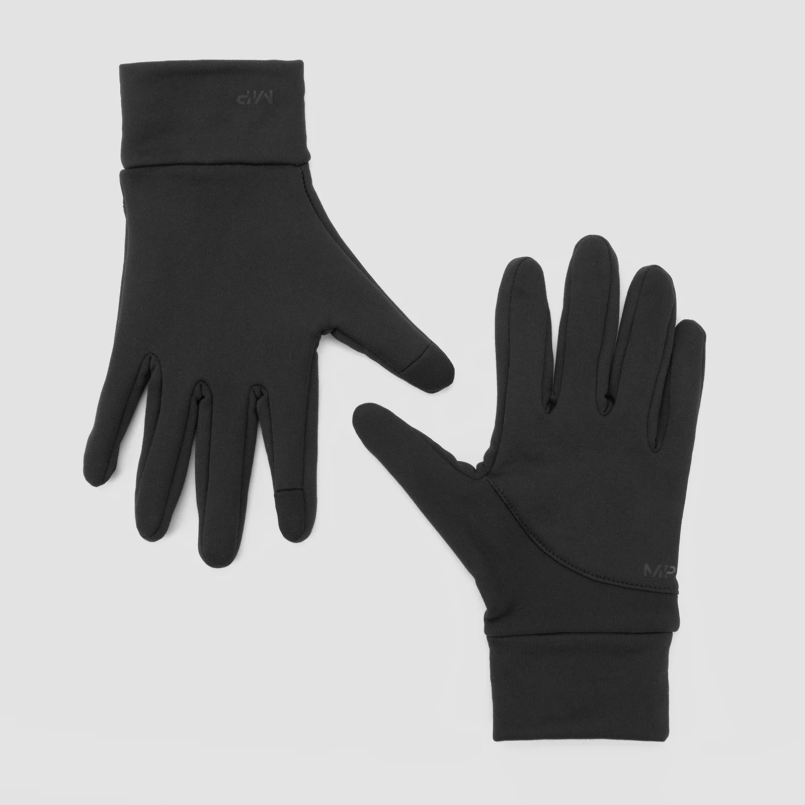 MP Reflective Running Gloves - Black - S/M Afbeelding 1