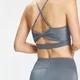 MP Dames Sportbeha Composure Twist Back - Carbongrijs