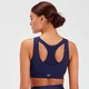 MP Dames Sculpt Laser Cut Sportbeha - Navy