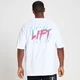 MP Retro Lift T-shirt met extra grote pasvorm voor heren - Wit