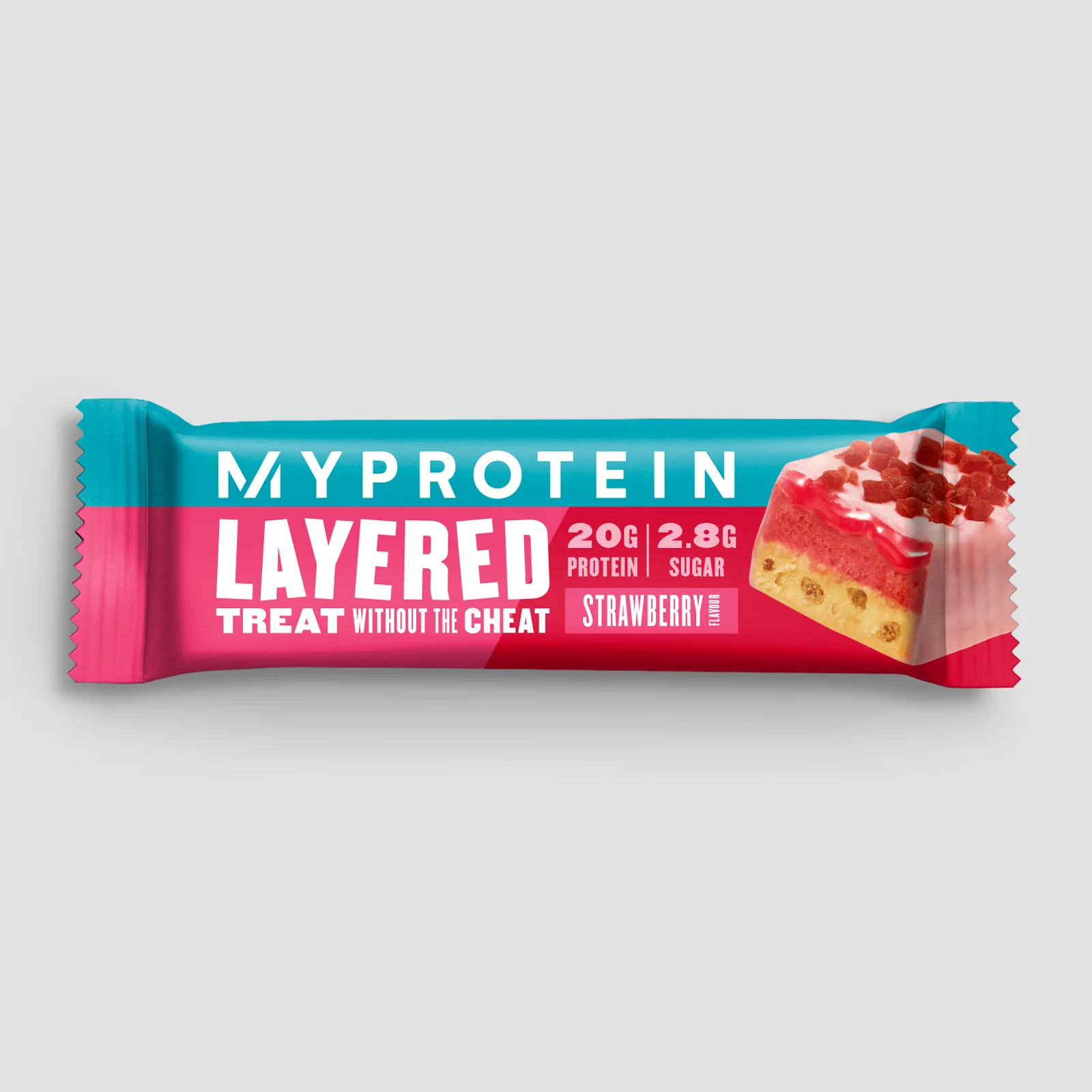 Myprotein 6-Layer Protein Bar (Sample) - Aardbei Afbeelding 1