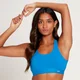MP Power sportbeha met gekruiste rugbandjes voor dames - Echt blauw
