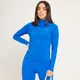 MP nauwsluitend shirt met kwartrits voor dames - Echt blauw