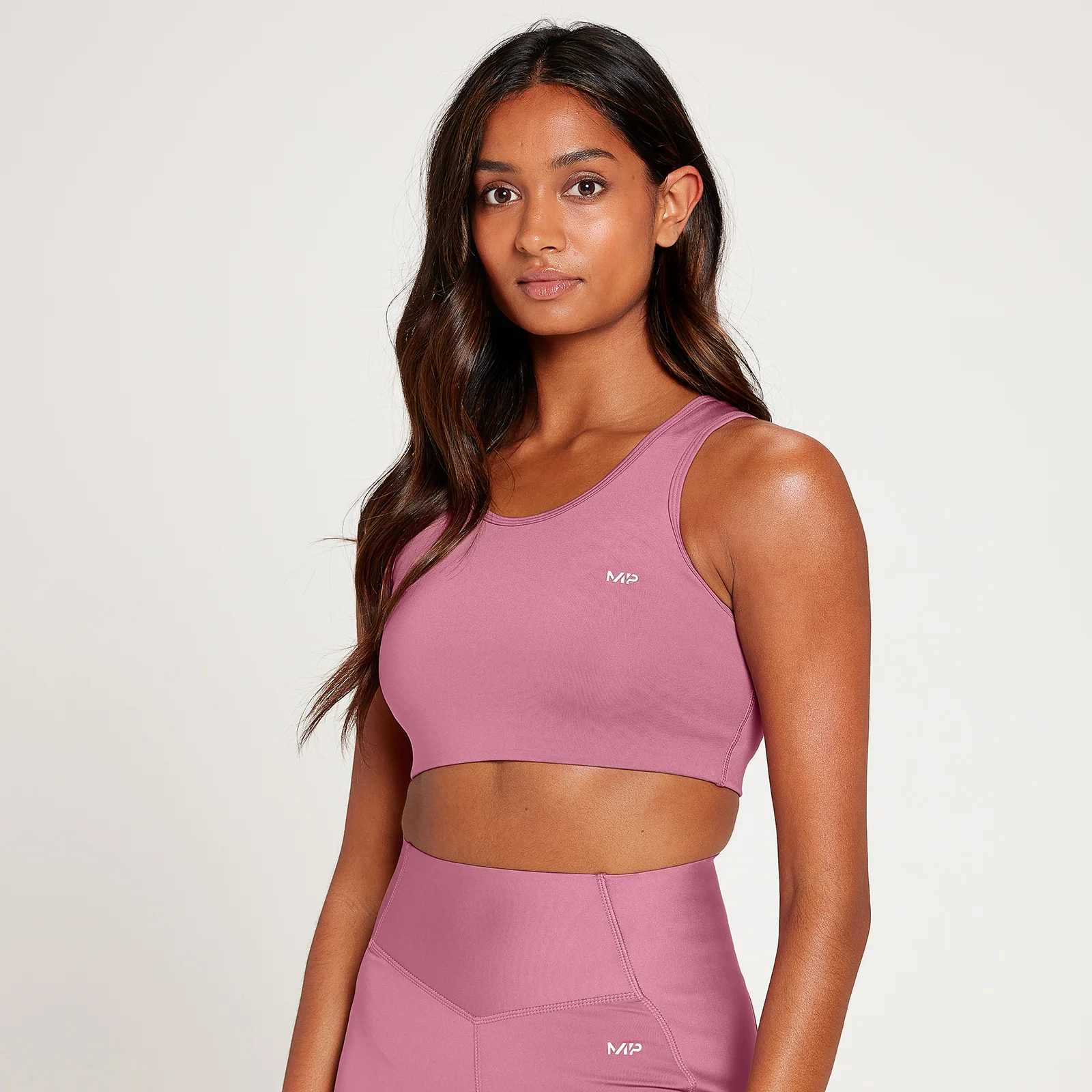 MP Sculpt lasergesneden sportbeha voor dames - Mauve - XXS Afbeelding 1