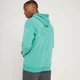 MP Adapt hoodie met verwassen finish voor heren - Rookgroen