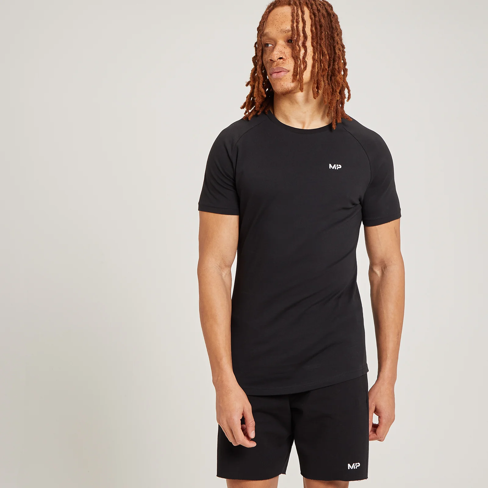 MP Form T-shirt met korte mouwen voor heren - Zwart - XXS Afbeelding 1