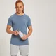 MP Form T-shirt met korte mouwen voor heren - Staalblauw