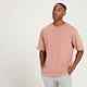 MP oversized T-shirt voor heren - Verwassen roze
