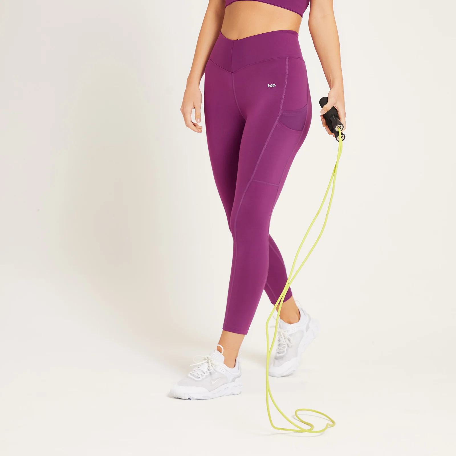 MP Tempo 7/8 legging voor dames - Paars - XXS Afbeelding 1