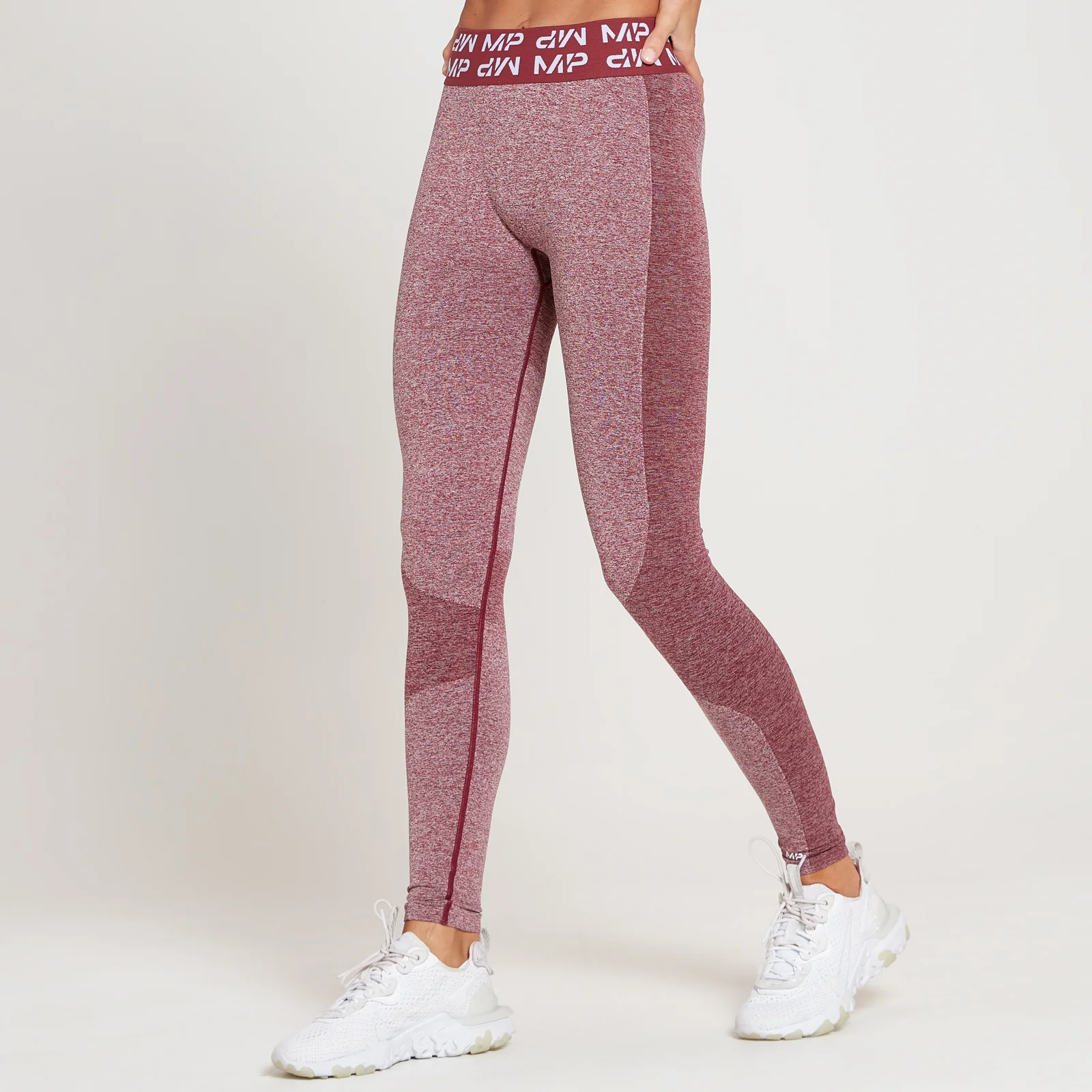 MP Curve legging voor dames - Bordeauxrood - XS Afbeelding 1