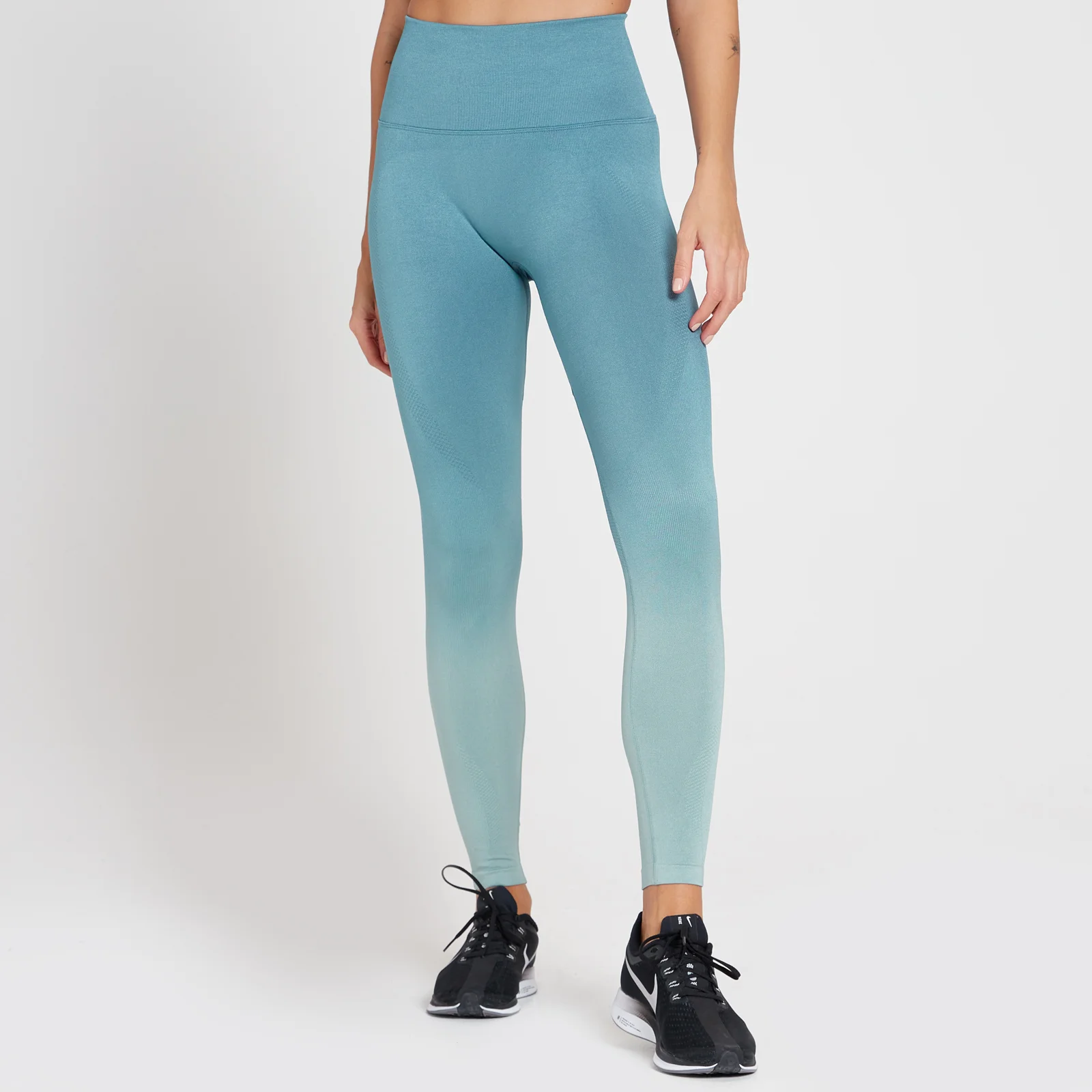 MP Velocity Ultra naadloze legging voor dames - Steenblauw - XS Afbeelding 1