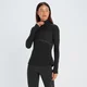 MP Velocity Ultra shirt met kwartrits voor dames - Zwart