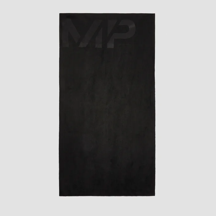 MP Performance Microfibre handdoek - Zwart