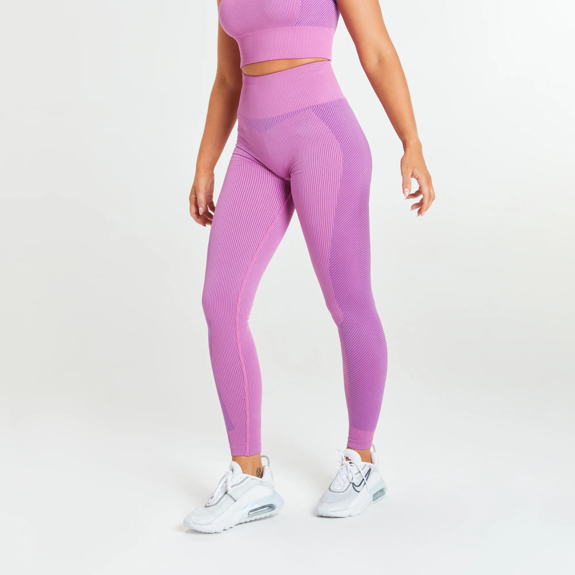 MP X Sinead naadloze ribstof legging - Roze - XXS Afbeelding 1