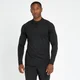 MP Training Ultra shirt met kwartrits voor heren - Zwart