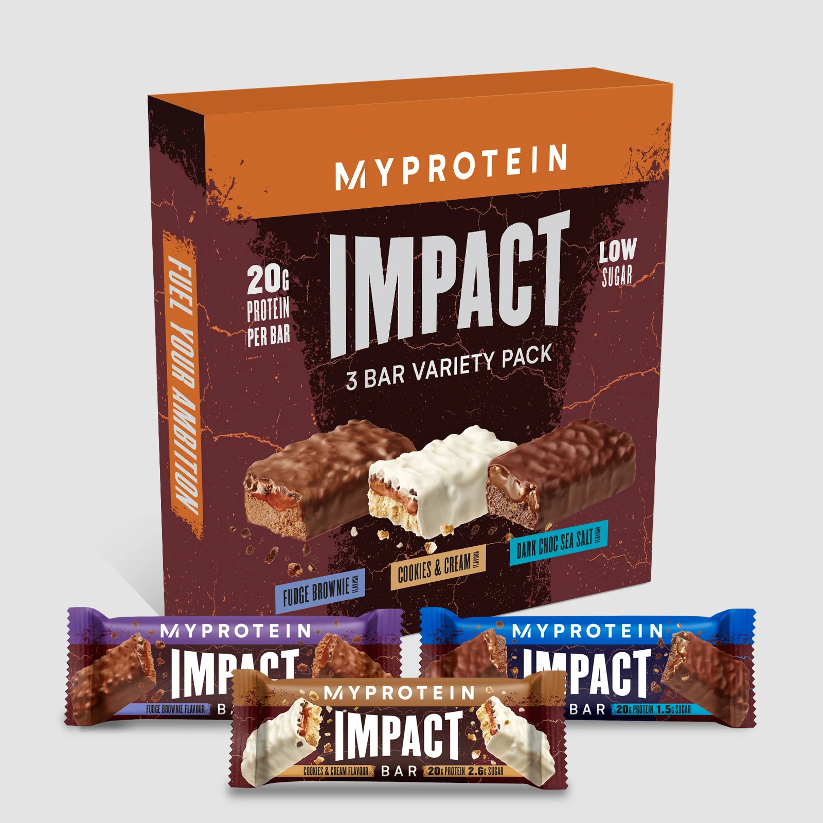 Myprotein Impact Protein Bar Discovery Box - 3 x 64g Afbeelding 1