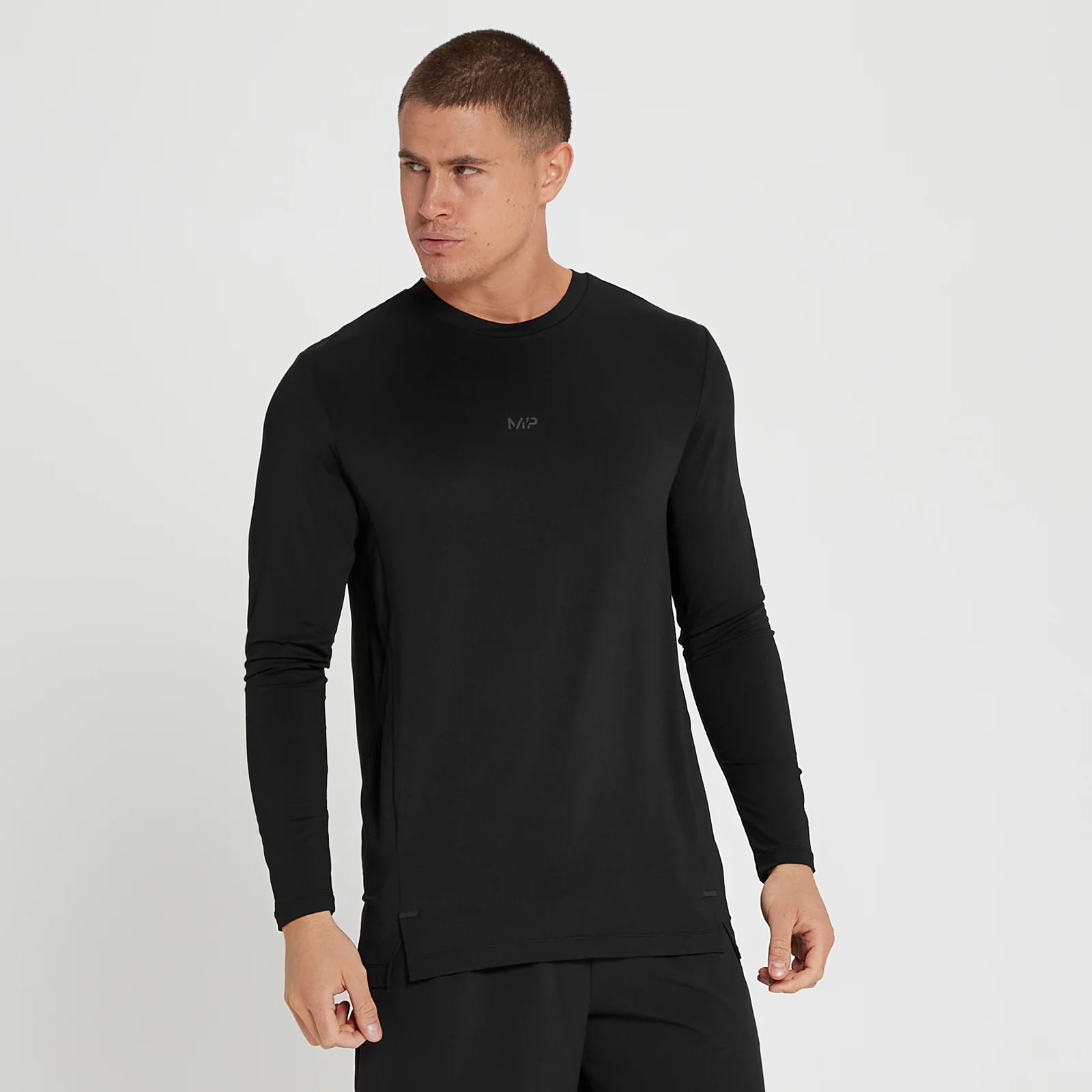 MP Velocity Ultra shirt met lange mouwen voor heren - Zwart - XXS Afbeelding 1